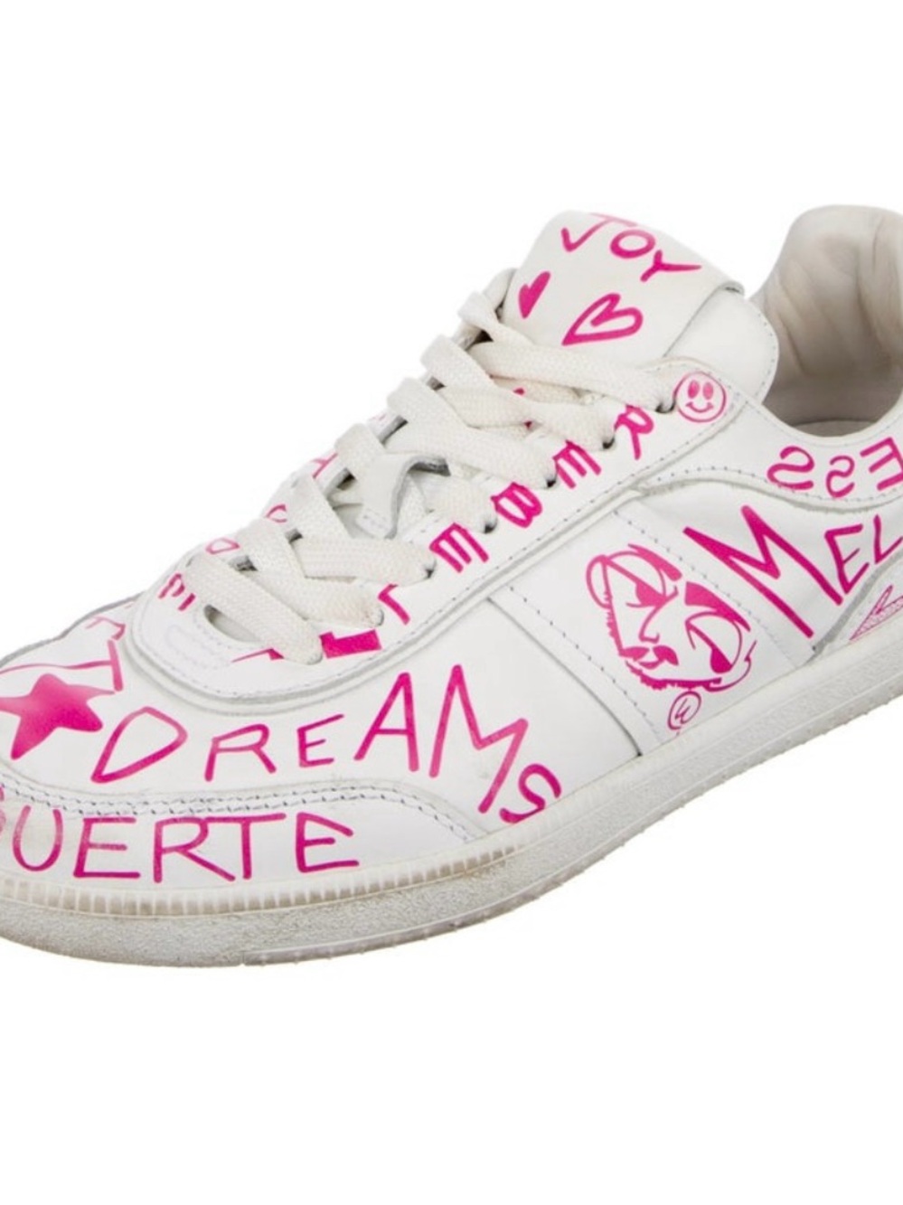 Tod’s Sneakers with Pink Graffiti Print - Picture 4 of 5